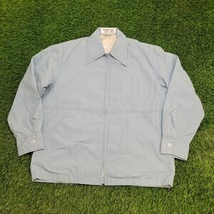 Vintage 90s MOD Jacket XL 23x28 Blue USA